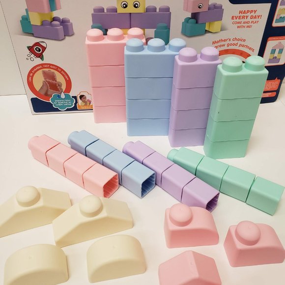 New 40pc Soft Blocks - Picture 2 of 15